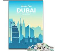 Adult Jigsaw Puzzles 1000 Pieces Dubai UAE, Help The Brain Exercise Addictive Toys to Cultivate Patience Perfect Decoration 50x75cm