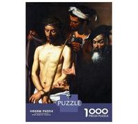 Adult Jigsaw Puzzles 1000 Pieces Ecce Homo by Caravaggio Jigsaws for Adults Fun Games But Fun And Humorous Challenging To Complete 70x50cm/1000pcs