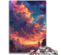 Adult Jigsaw Puzzles 1000 Pieces Eiffel Tower in Paris 1000 Pieces for Teenagers,Birthday Present, Gifts, Wall Art for Age 14 Years Up (75x50cm)