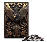 Adult Jigsaw Puzzles 1000 Pieces Epic Golden Phoenix Home Decoration Puzzle Toys Deal As Gifts for The Whole Family 75x50cm