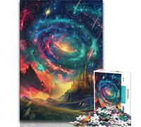 Adult Jigsaw Puzzles 1000 Pieces Fantasy Landscape 1000 Pieces for Teenagers,Birthday Present, Gifts, Wall Art for Age 14 Years Up 26x38cm