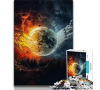 Adult Jigsaw Puzzles 1000 Pieces Fantasy Landscape,Decompressing Intellectual Educational Toy Is Ideal As Gifts for The Whole Family (38x26cm)
