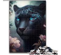 Adult Jigsaw Puzzles 1000 Pieces Fantasy Leopard Impossible Jigsaw Puzzles for Adults for Ages 14+ (Szie 26x38 cm)