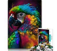 Adult Jigsaw Puzzles 1000 Pieces Fantasy Parrot Puzzles for Teenagers,Stress Reliever Difficult Challenge Unique Home Decor And Gifts 26x38cm