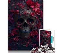 Adult Jigsaw Puzzles 1000 Pieces Fantasy Skeleton 1000 Pieces for Adults,Educational Stress Relief Toy Gifts for Friends And Family (size 75x50cm)