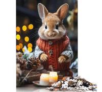 Adult Jigsaw Puzzles 1000 Pieces Festive Rabbit Style Puzzles for Teenagers Gifts for Adults Puzzle Gifts 1000pcs (75x50cm)