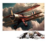 Adult Jigsaw Puzzles 1000 Pieces Fires Planes The Jigsaw Puzzle with Matching Poster And Trivia Sheet 1000 PCS(38x26cm)