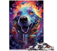 Adult Jigsaw Puzzles 1000 Pieces Future dog Home Decoration Puzzle Toys 26x38cm with Matching Poster and Trivia Sheet for teenager Age 14+
