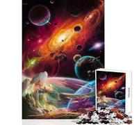 Adult Jigsaw Puzzles 1000 Pieces Galactic Anime Odyssey Jigsaw Puzzles for Adults Difficult Challenge Train Your Brain And Hands Family Fun & Game Night (38x52cm)
