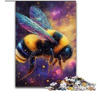 Adult Jigsaw Puzzles 1000 Pieces Galaxy Bee Puzzle for Teenager & Families, Perfect DIY Decor & Brain-Teasing Challenge (size 50x75cm)