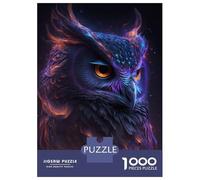 Adult Jigsaw Puzzles 1000 Pieces Galaxy Owl Bird Jigsaws for Adults Fun Games But Fun And Humorous Challenging To Complete 70x50cm/1000pcs