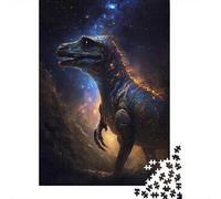 Adult Jigsaw Puzzles 1000 Pieces Galaxy Space Dinosaurs Paper Jigsaw Puzzles for Adults Educational Game Challenge Toy 1000pcs (38x26cm)