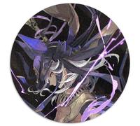 Adult Jigsaw Puzzles 1000 Pieces Genshin Impact Cyno Round Jigsaw Puzzle 1000 Pieces Family Game Night, Home Decor & Brain Training Gift 67.5x67.5cm