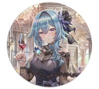 Adult Jigsaw Puzzles 1000 Pieces Genshin Impact Eula Lawrence 1000 Piece Round Jigsaw Ideal DIY Decor & Brain Teaser Gift 67.5x67.5cm