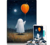 Adult Jigsaw Puzzles 1000 Pieces Ghost Baby, Stress Reliever Difficult Challenge,Educational Game for Birthday, Chrismas for Ages 14+ 38x26cm