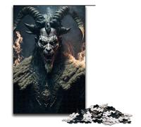 Adult Jigsaw Puzzles 1000 Pieces Goat Devil Home Decoration Puzzle Toys Deal As Gifts for The Whole Family 75x50cm