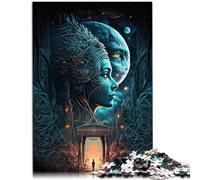 Adult Jigsaw Puzzles 1000 Pieces god of wisdom Family Fun Jigsaws 26x38cm Stress Reliever Difficult Challenge for teenager Age 14 Up