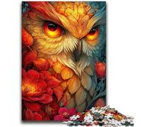 Adult Jigsaw Puzzles 1000 Pieces Golden Owl for And from 14 Years And over Play Toys Because It Is Ideal As A Gift for The Whole Family 26x38cm