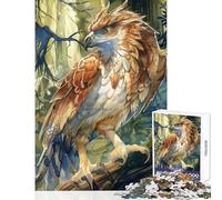 Adult Jigsaw Puzzles 1000 Pieces Griffin Legendary Creature Jigsaw Puzzle 1000 Hands-on Game Great Gifts for Games Analysis And Logic (38x26cm)