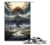 Adult Jigsaw Puzzles 1000 Pieces Heaven Tree of Life Home Decoration Puzzle Toys Deal As Gifts for The Whole Family 75x50cm