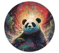 Adult Jigsaw Puzzles 1000 Pieces Holy Celestial Panda Jigsaw Puzzles for Birthdays, Holidays, And Home Decor (67.5x67.5cm)