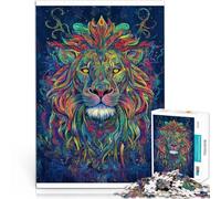 Adult Jigsaw Puzzles 1000 Pieces holy lion Anspruchsvolles Spiel und Familienspaß Verbessern Sie das Gedächtnis75x50cm