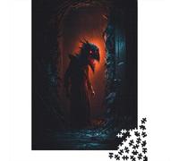 Adult Jigsaw Puzzles 1000 Pieces Horror Art (73) Wooden Puzzle for Adults And Teenager Home Decoration Puzzle Toys 1000pcs (38x26cm)