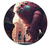 Adult Jigsaw Puzzles 1000 Pieces Huge Monster Difficult Puzzles for Adults Perfect for Birthday,Christmas 67.5x67.5 cm
