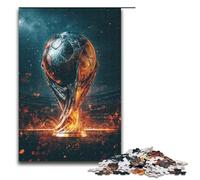 Adult Jigsaw Puzzles 1000 Pieces Ice Fire Football Home Decoration Puzzle Toys Deal As Gifts for The Whole Family 1000 PCS