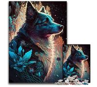 Adult Jigsaw Puzzles 1000 Pieces Imaginary Border Collie Jigsaw Puzzles Family Fun Activity, Brain Challenge, for Teenager 50x75CM/19.68x29.52inch