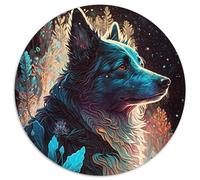 Adult Jigsaw Puzzles 1000 Pieces Imaginary Border Collie Jigsaw Puzzles for Adults Family Game Night, Home Decor & Brain Training Gift 67.5x67.5cm