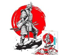 Adult Jigsaw Puzzles 1000 Pieces Its Samurai Time Fun at Home Activities, Tough Challenge Brain Teaser Game Suitable for People Aged 14 And Above (38x26cm)