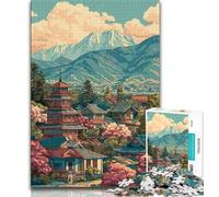 Adult Jigsaw Puzzles 1000 Pieces Japan Teenager Puzzles,Quiz Game Wall Decoration Unique Birthday And Xmas Gifts (size 75x50cm)