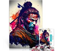 Adult Jigsaw Puzzles 1000 Pieces Japanese Ninja Difficult and Challenge 26x38cm Challenging Game and Family Play for 14 year olds