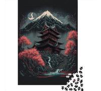 Adult Jigsaw Puzzles 1000 Pieces Japanese Shrine1 Wooden Puzzle for Adults And Teenager Home Decoration Puzzle Toys 1000pcs (75x50cm)