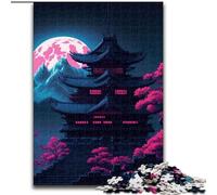 Adult Jigsaw Puzzles 1000 Pieces Japanese Temple Jigsaw Puzzles for Adults size 50x75cm Brain Challenge Gift, Educational Activity for Teenagers