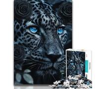 Adult Jigsaw Puzzles 1000 Pieces Jungle Cheetah Adult Puzzles,family Fun Games Is Ideal As A Gift for The Whole Family (size 38x26cm)