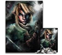 Adult Jigsaw Puzzles 1000 Pieces Link As An Emotional Epic Painted Portrait Focusing onPuzzles for Adults Brain Challenge Game for Teenagers Family Interaction 1000 PCS(38x26cm)