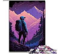 Adult Jigsaw Puzzles 1000 Pieces Look on The Horizon Made of Wood, Perfect Home Or Office Decor, Ideal 50x75cm DIY Art Decor