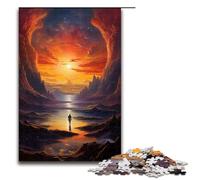 Adult Jigsaw Puzzles 1000 Pieces Looking at The World Alone Home Decoration Puzzle Toys Deal As Gifts for The Whole Family 1000PCS(75x50cm)