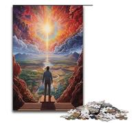 Adult Jigsaw Puzzles 1000 Pieces Looking at The World Alone Home Decoration Puzzle Toys Deal As Gifts for The Whole Family 1000PCS(75x50cm)