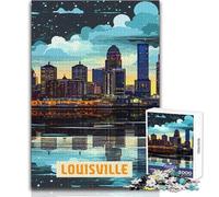 Adult Jigsaw Puzzles 1000 Pieces Louisville Educational Games Difficult Hard Gift For Birthdays Size 38x26cm