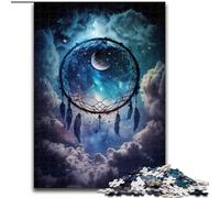 Adult Jigsaw Puzzles 1000 Pieces Magic Dream Catcher Puzzle for Teenager & Families, Perfect DIY Decor & Brain-Teasing Challenge (size : 26x38cm)