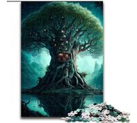 Adult Jigsaw Puzzles 1000 Pieces Magic Fantasy Kingdom cardboard Jigsaw size 26x38cm Challenging Brain Teaser for Teenagers, Family Fun Interactive Game