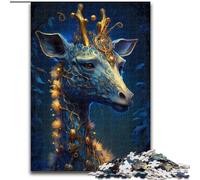 Adult Jigsaw Puzzles 1000 Pieces Magic Giraffe Puzzle for Teenager & Families, Perfect DIY Decor & Brain-Teasing Challenge (size : 50x75cm)