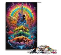 Adult Jigsaw Puzzles 1000 Pieces Magic Guitar Home Decoration Puzzle Toys Deal As Gifts for The Whole Family 1000PCS(38x26cm)
