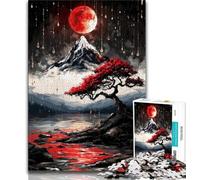 Adult Jigsaw Puzzles 1000 Pieces Magical Mount Fuji,Educational Games Home Decoration Educational Game for Birthday,Chrismas (38x26cm)
