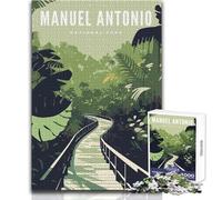 Adult Jigsaw Puzzles 1000 Pieces Manuel Antonio Natl Park Educational Games Difficult Hard Gift For Birthdays Size 50x75cm