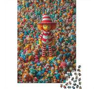 Adult Jigsaw Puzzles 1000 Pieces Many Dolls Wooden Puzzle for Adults And Teenager Learning Educational Puzzle 1000pcs (75x50cm)
