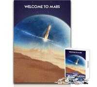 Adult Jigsaw Puzzles 1000 Pieces Mars Future Educational Games Difficult Hard Gift For Birthdays Size 50x75cm